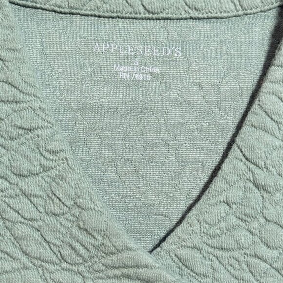 EUC Appleseed's Cable-Textured Knit  Quilted Cardigan Oversize Size Small - Picture 5 of 8